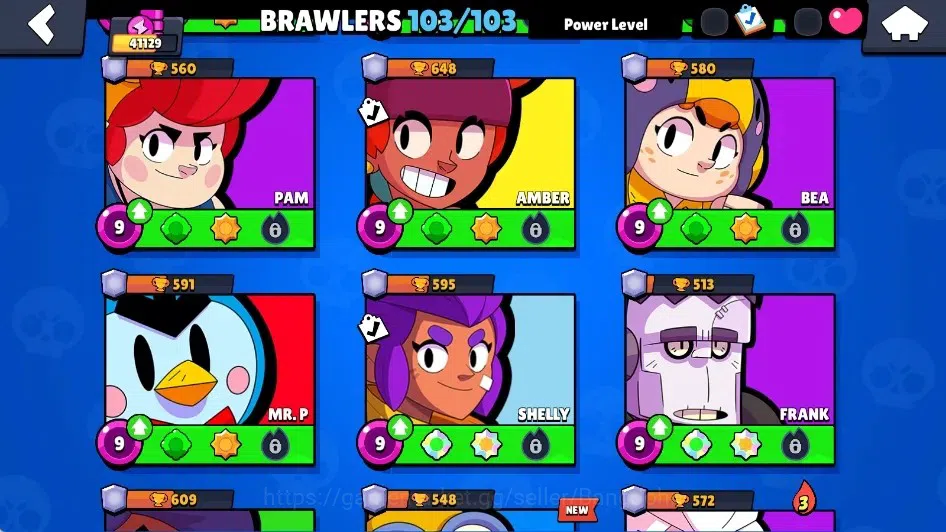 Brawl Stars Accounts Global|41129 Trophy|103 Brawlers-22 MaxLv.|20 Hype image 11