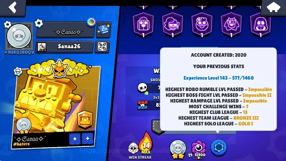 Brawl Stars Accounts Global|41129 Trophy|103 Brawlers-22 MaxLv.|20 Hype image 4