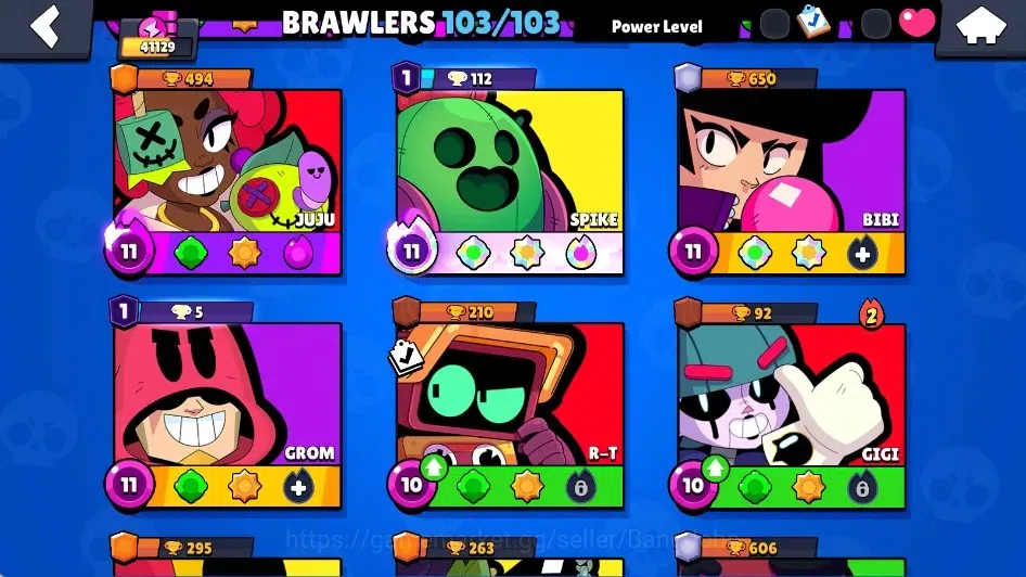 Brawl Stars Accounts Global|41129 Trophy|103 Brawlers-22 MaxLv.|20 Hype image 9