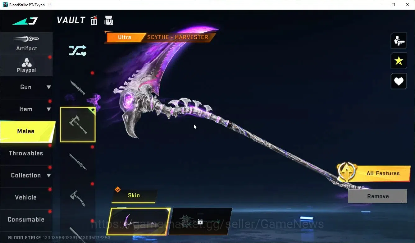 Blood Strike Accounts ASIA|MELE Scythe-Harvester+7 ULTRA[Kraken,Spike,M4 image 12