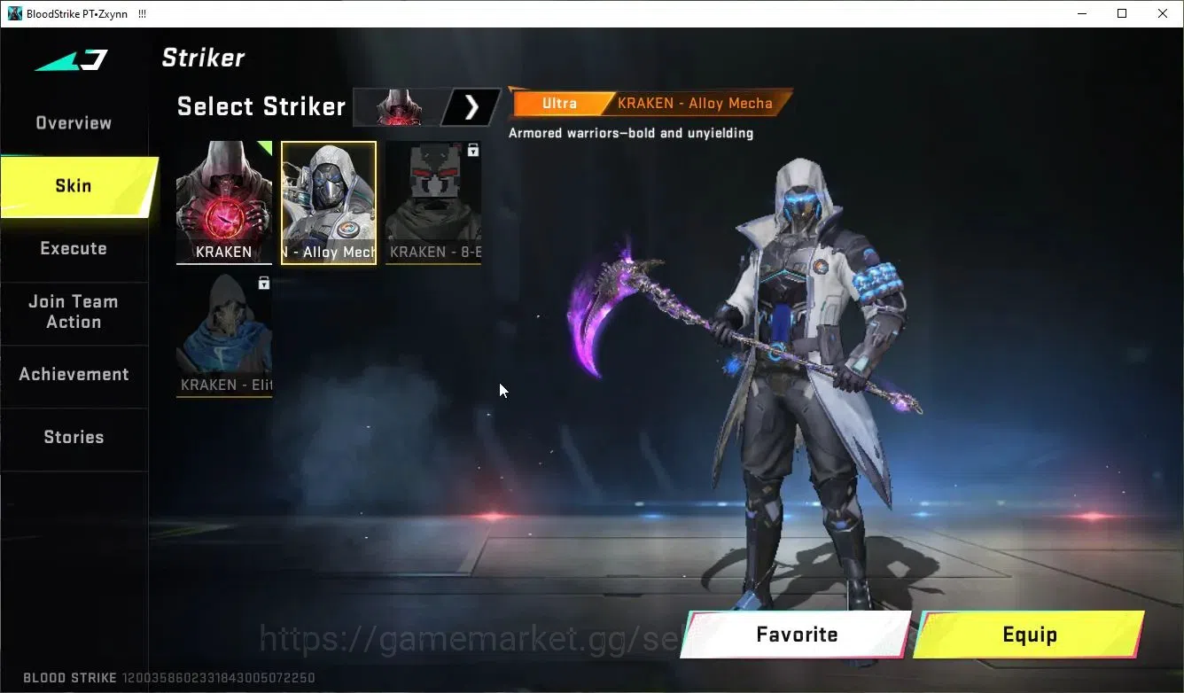 Blood Strike Accounts ASIA|MELE Scythe-Harvester+7 ULTRA[Kraken,Spike,M4 image 3