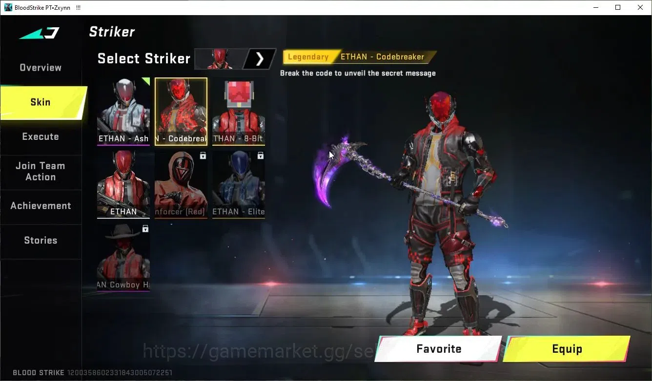Blood Strike Accounts ASIA|MELE Scythe-Harvester+7 ULTRA[Kraken,Spike,M4 image 6