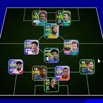 eFootball Accounts Legends & Iconic Players Android|Epic Gabriel Batitusta,Andriy Shevchenko,Paul Scholes|Show Time Joshua