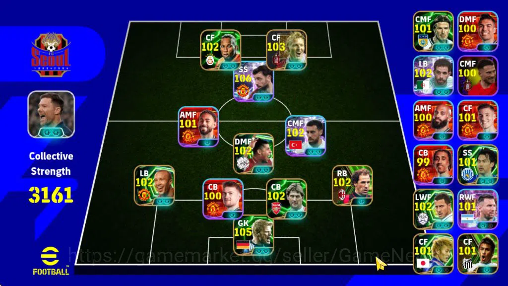 eFootball Accounts Mobile|[Full Pack Manchester United]BrunoFernandes image 3