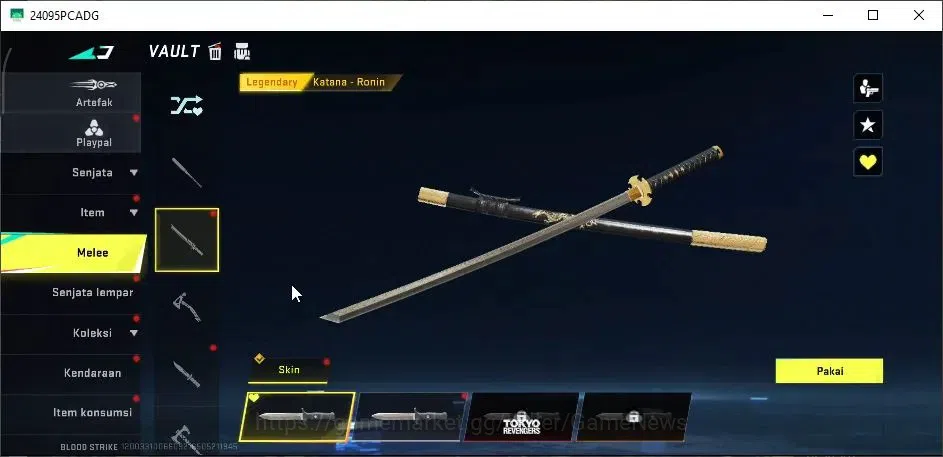 Blood Strike Accounts ASIA|ETERNAL[Kraken,DeAgle]+MELE TalonKnife,Collab image 13