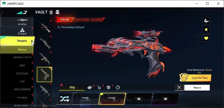 Blood Strike Accounts ASIA|ETERNAL[Kraken,DeAgle]+MELE TalonKnife,Collab image 14