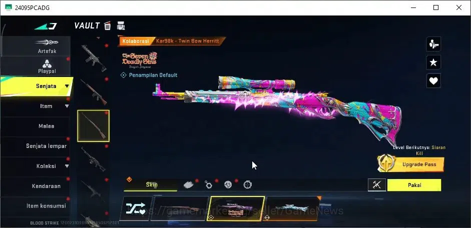 Blood Strike Accounts ASIA|ETERNAL[Kraken,DeAgle]+MELE TalonKnife,Collab image 15