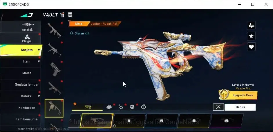 Blood Strike Accounts ASIA|ETERNAL[Kraken,DeAgle]+MELE TalonKnife,Collab image 17