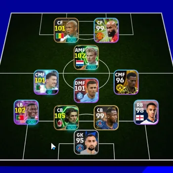 eFootball Accounts Mid-Tier Android|Power 3066|5 Epic Paolo Maldini,Dennis Bergkamp,El-Hadji Diouf|6 Show Time Nuno