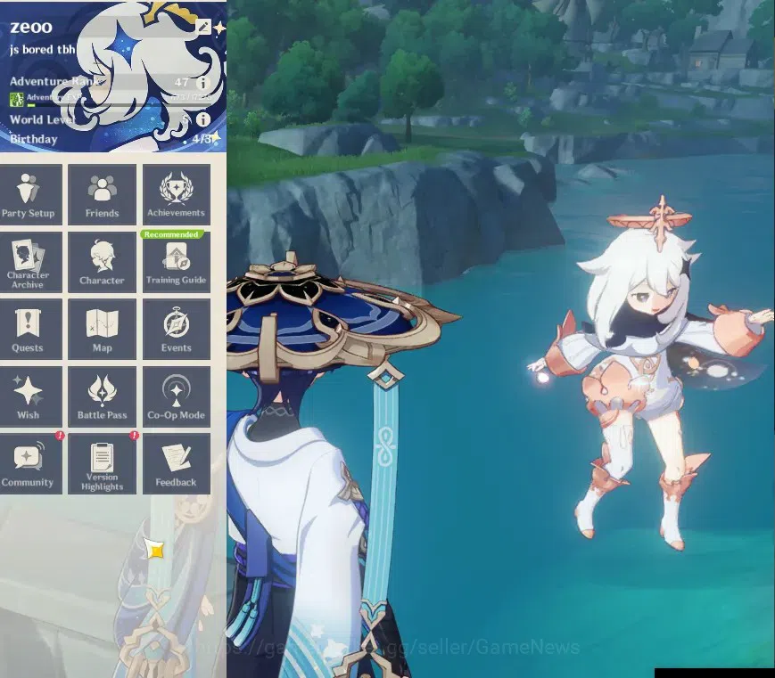 Genshin Impact Accounts Others ASIA|AR 47|Rate On|3 Limited + 3 (*5 2