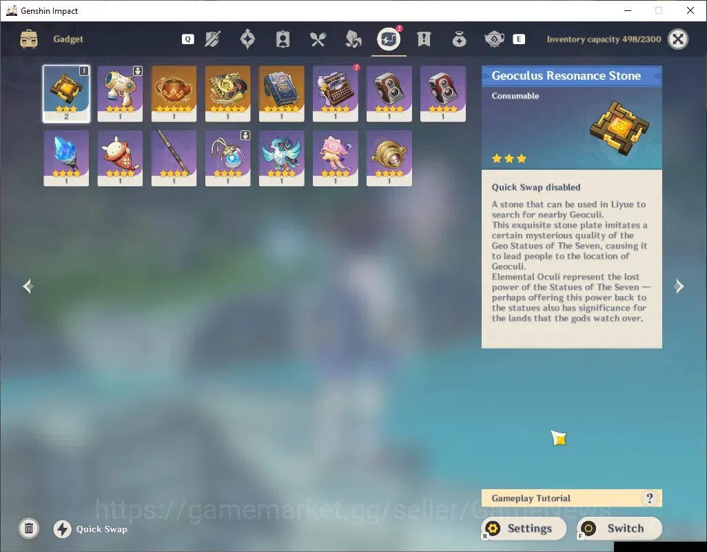 Genshin Impact Accounts Others ASIA|AR 47|Rate On|3 Limited + 3 (*5 8