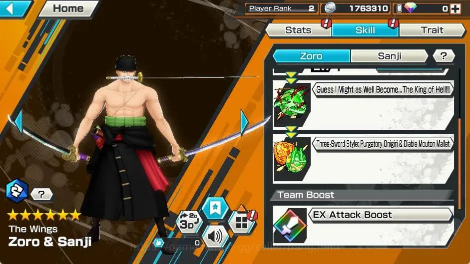 One Piece Bounty Rush Accounts Global | EX 4 | PR 2 | S-Snake,Rob Lucci,Zoro & Sa image 5