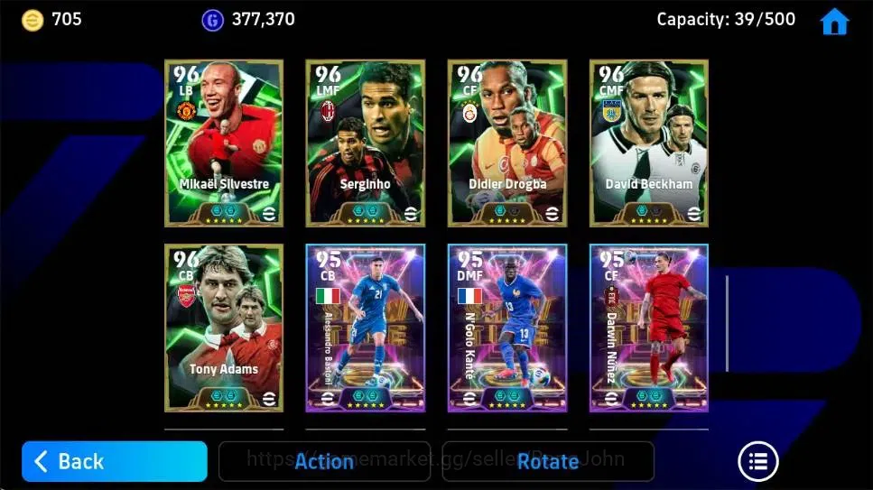 eFootball Accounts Android|PW 3191|BigT Lionel Messi,BigT Frank Rljka image 2