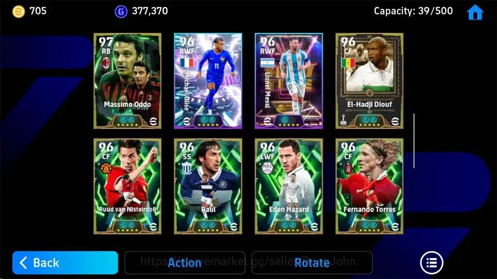eFootball Accounts Android|PW 3191|BigT Lionel Messi,BigT Frank Rljka image 3