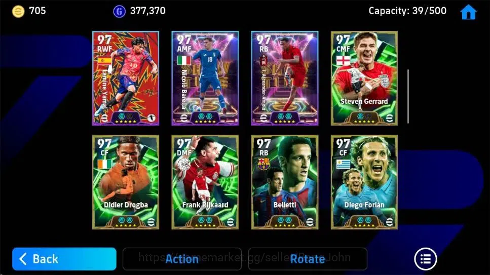 eFootball Accounts Android|PW 3191|BigT Lionel Messi,BigT Frank Rljka image 4