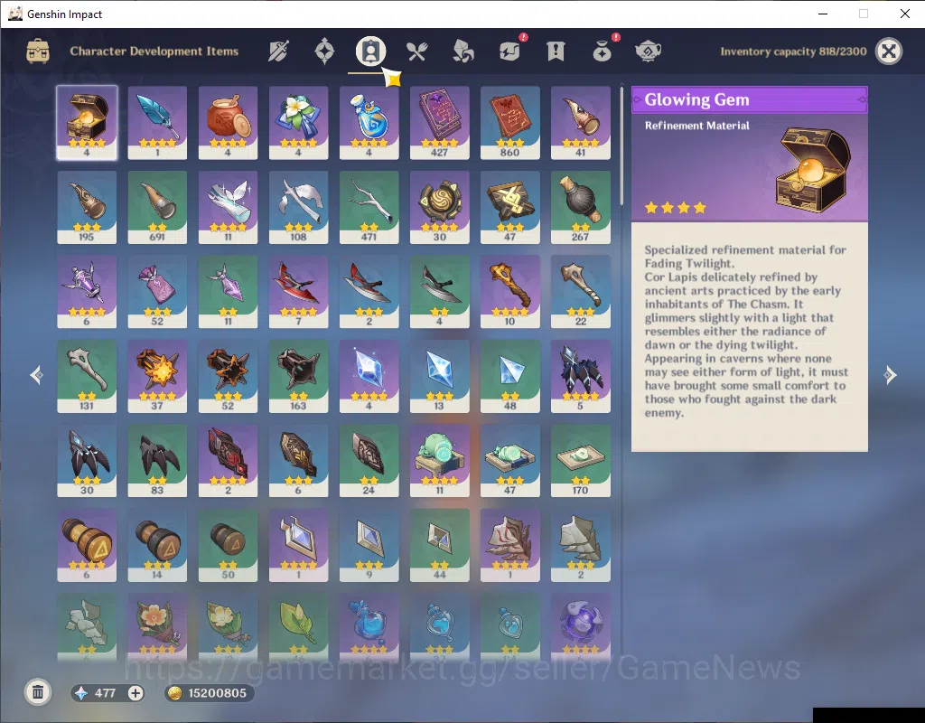 Genshin Impact Accounts ASIA|AR 57|10 Limited + 2(*5Weapon)|ArlecchC1,Mual image 10