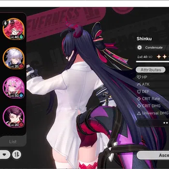 Neverness to Everness Accounts GLOBAL SEA|HL25|TL20|7k Annulith,11SD|7 S-Class 2 Limit(Shinku+Sign,Nanally)|1S-Class