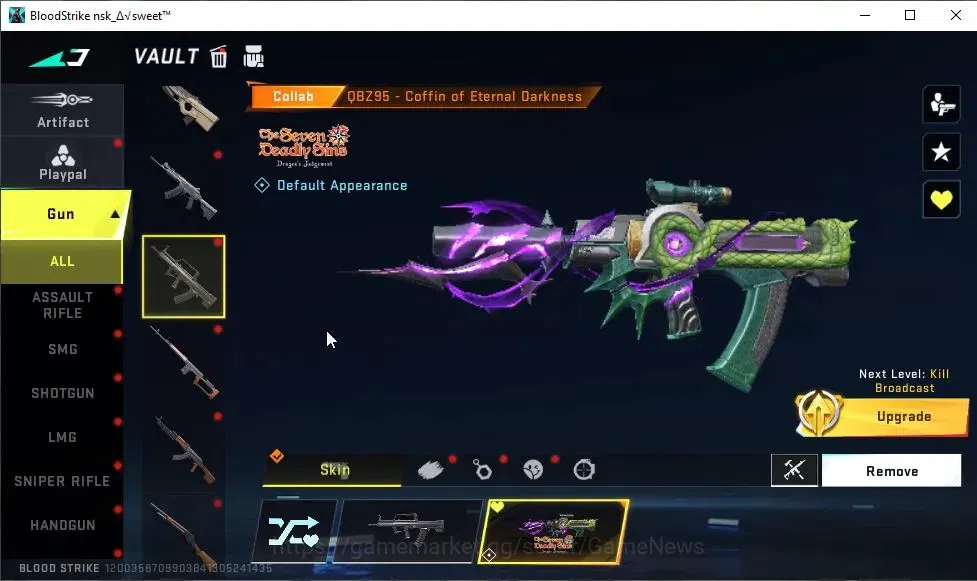 Blood Strike Accounts ASIA|ETERNAL Desert Eagle-Scorpius|2 ULTRA[SPIKE,E image 10