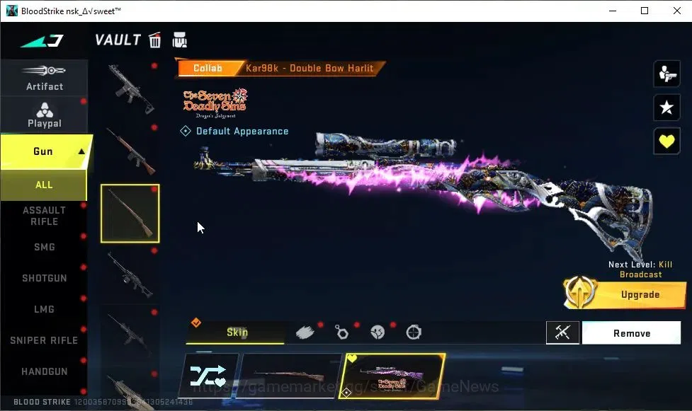 Blood Strike Accounts ASIA|ETERNAL Desert Eagle-Scorpius|2 ULTRA[SPIKE,E image 12