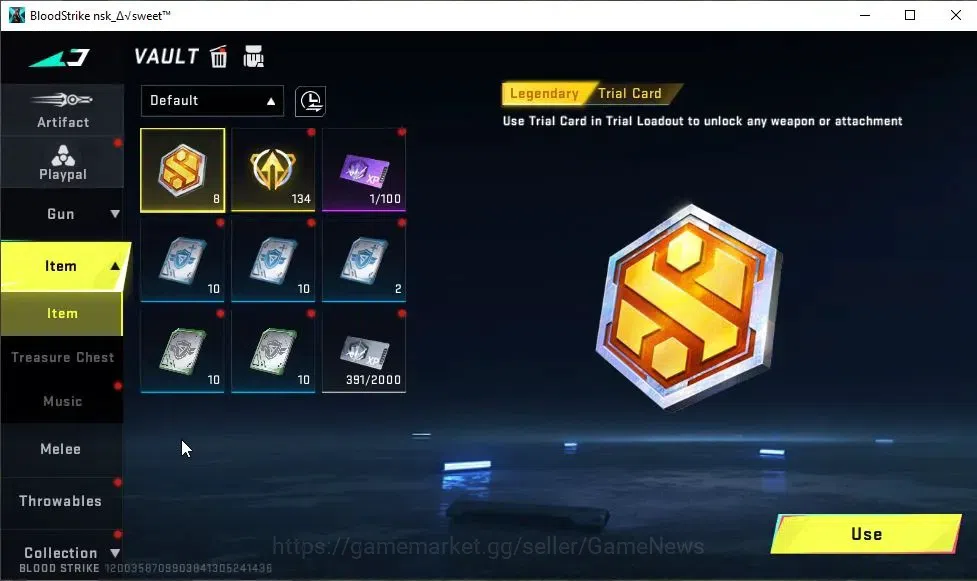 Blood Strike Accounts ASIA|ETERNAL Desert Eagle-Scorpius|2 ULTRA[SPIKE,E image 19