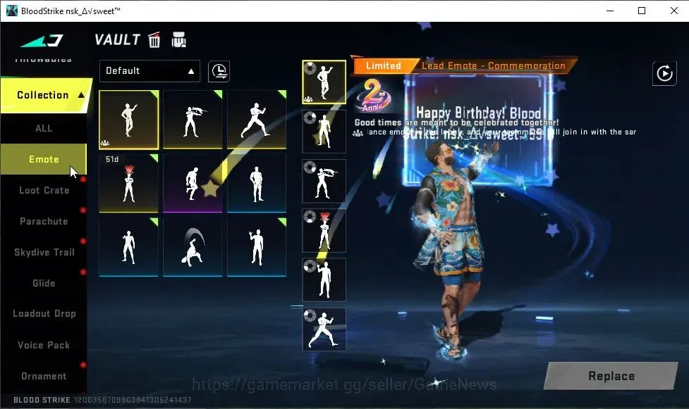 Blood Strike Accounts ASIA|ETERNAL Desert Eagle-Scorpius|2 ULTRA[SPIKE,E image 20