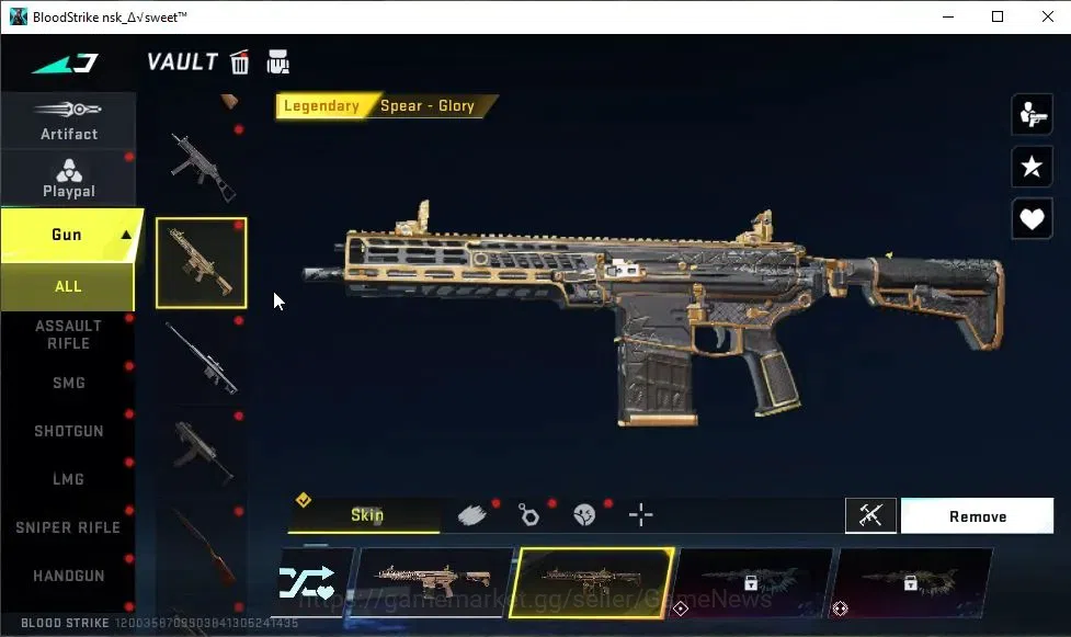 Blood Strike Accounts ASIA|ETERNAL Desert Eagle-Scorpius|2 ULTRA[SPIKE,E image 9