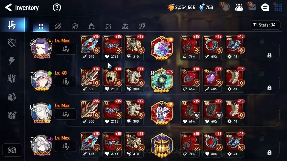 Epic Seven Accounts GLOBAL UnVerif|New Era|4 ML(BriarW Iseria,TE kayro image 14