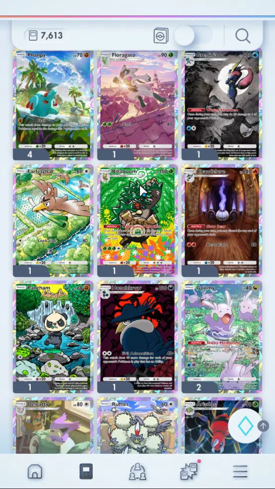 Pokémon TCG Pocket Accounts EN 7,6K Card|129 EX|2Crown (Lunala,Pro Poncho)32Sh image 10