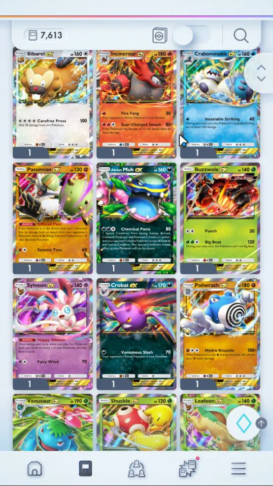 Pokémon TCG Pocket Accounts EN 7,6K Card|129 EX|2Crown (Lunala,Pro Poncho)32Sh image 14