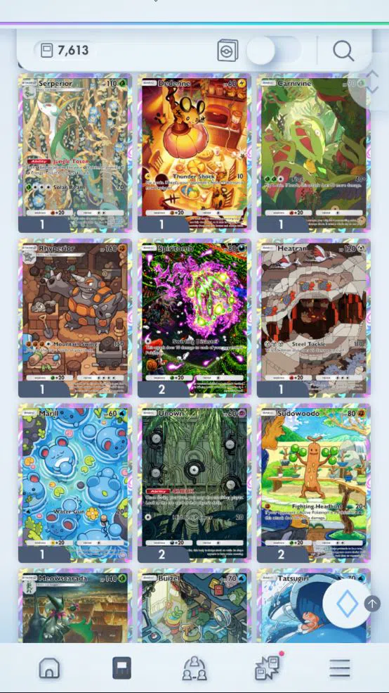 Pokémon TCG Pocket Accounts EN 7,6K Card|129 EX|2Crown (Lunala,Pro Poncho)32Sh image 8
