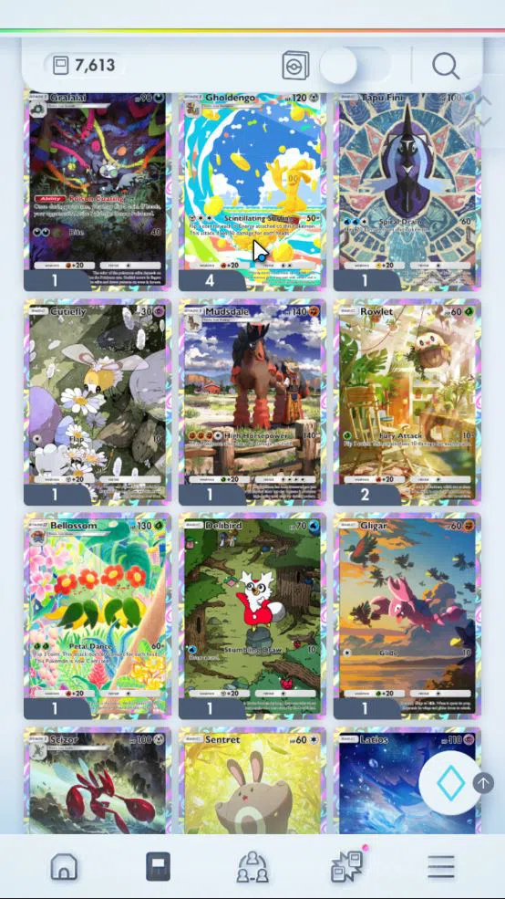 Pokémon TCG Pocket Accounts EN 7,6K Card|129 EX|2Crown (Lunala,Pro Poncho)32Sh image 9