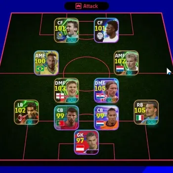 eFootball Accounts Legends & Iconic Players Android|Epic Gianluca Zambrotta,Dennis Bergkamp,Steven Gerrard,Serginho|Show