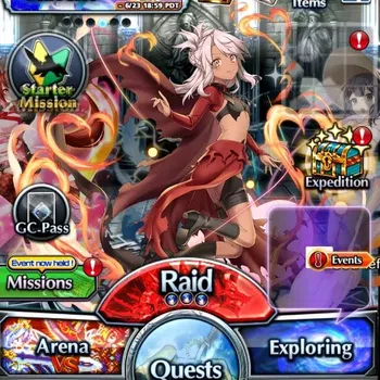 Grand Summoners Mid-Game Global| Rank 44| 1.332 Crystal | 7 Ascend | Shirou image 1
