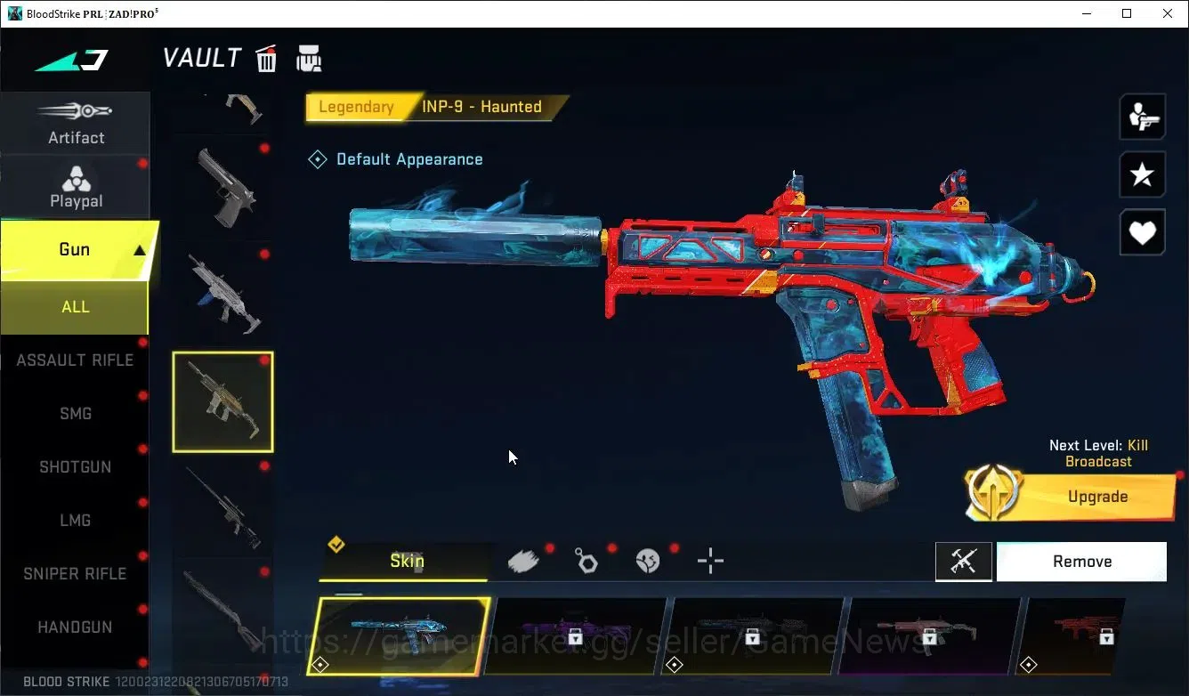 Blood Strike Accounts Asia|Eternal Desert Eagle-Scorpius|Collab 7DS[Ak47 image 16