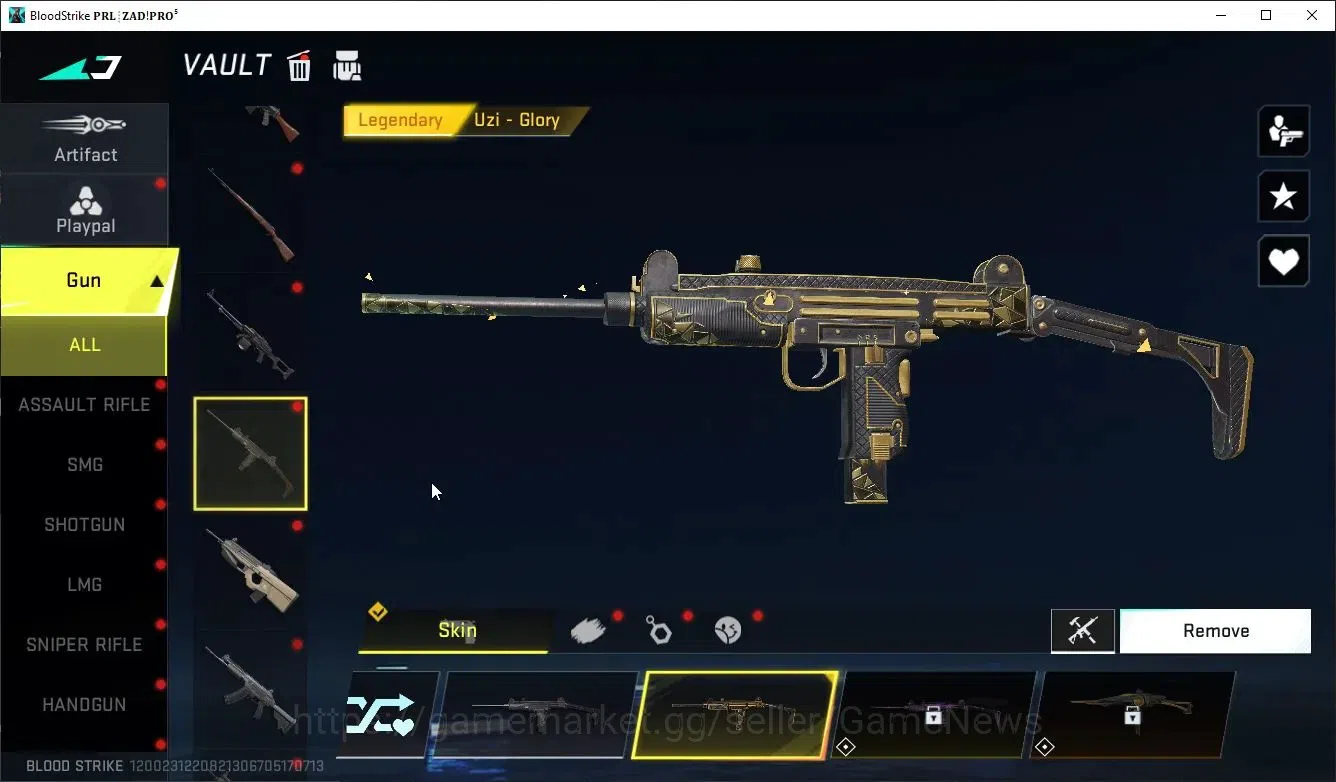 Blood Strike Accounts Asia|Eternal Desert Eagle-Scorpius|Collab 7DS[Ak47 image 17