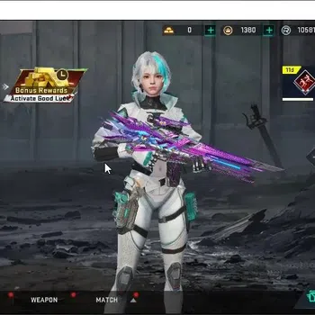 Blood Strike Accounts Collab Skin ASIA|ETERNAL M4A1 Blight Embrace|Ultra Glock Money Shot,MP155 Molten Core|Collab OPM SKS