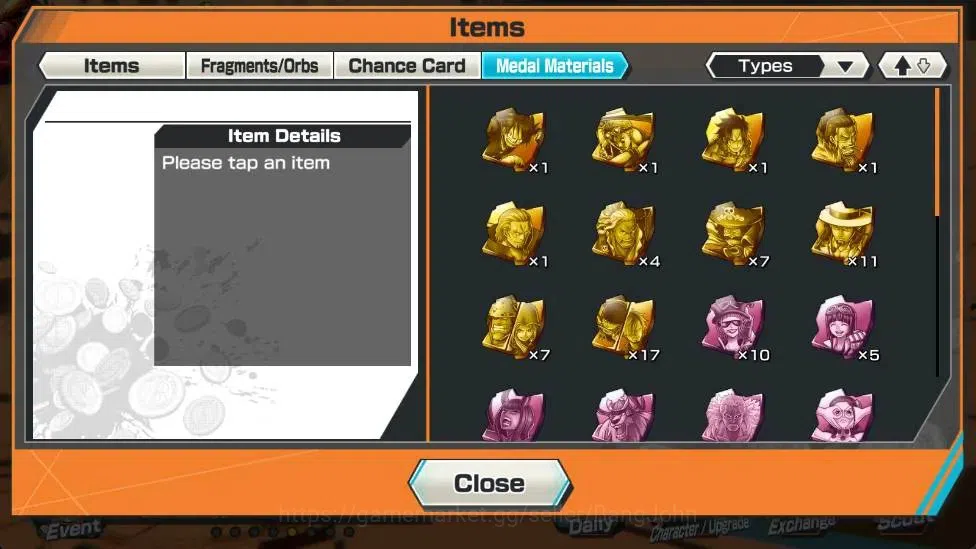 One Piece Bounty Rush Accounts Global | EX 5 | PR 8 | Zoro & Sanji Lv.Max, Gol D. image 1