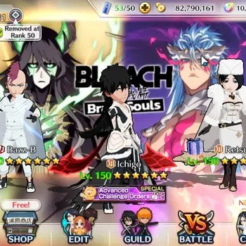 Bleach: Brave Souls Accounts Others [GLOBAL]|10K Orb|TYBW24 Bazz-B,DreamTeam Ichigo,Renew Ichigo,Christmast24