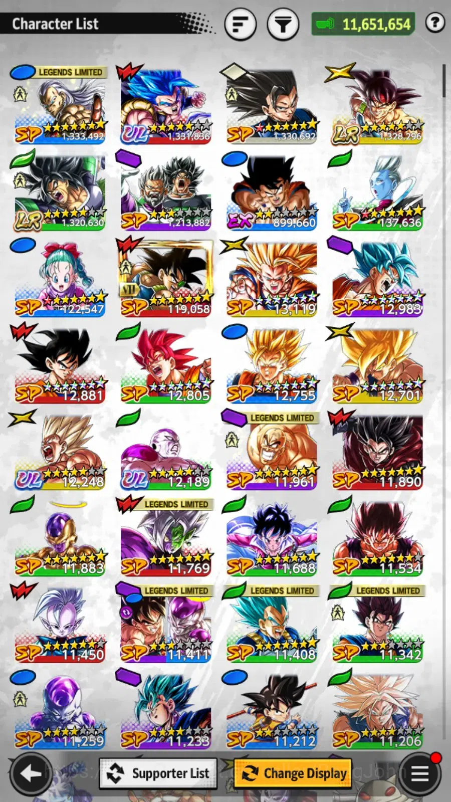 Dragon Ball Legends Accounts Android/IOS|Lv 149|3.9M Total Power|516 CC|2 LR|3 image 6