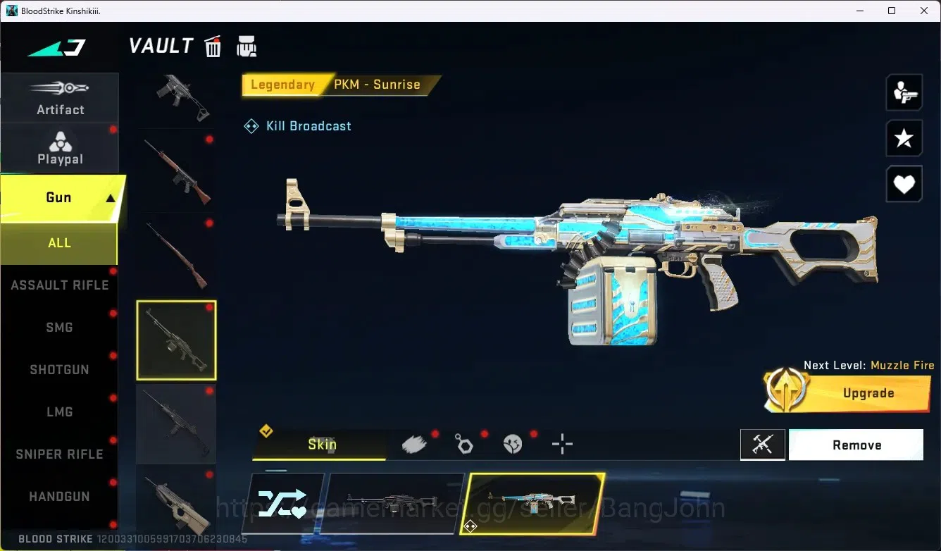 Blood Strike Accounts ASIA|Collab AK47 - Asuka[EVA]|Limited MP155-Hotbla image 10
