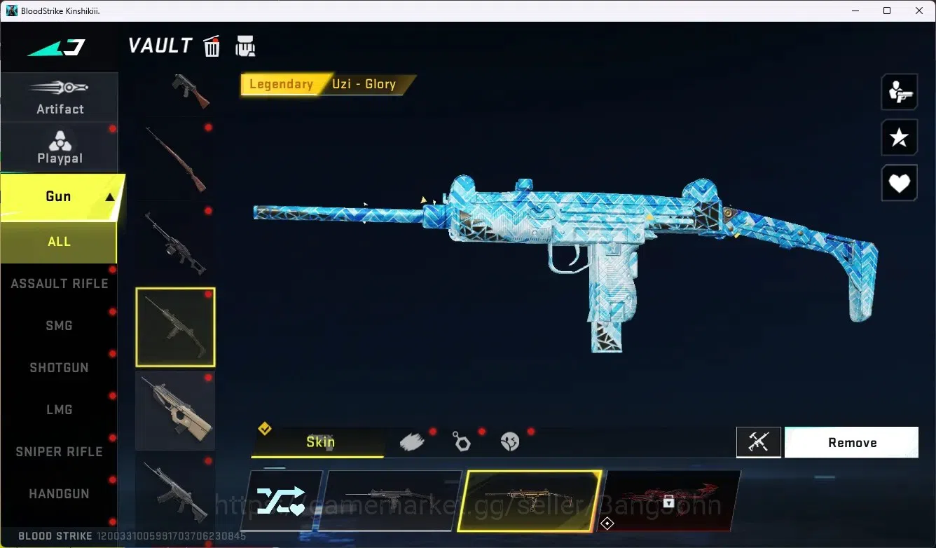 Blood Strike Accounts ASIA|Collab AK47 - Asuka[EVA]|Limited MP155-Hotbla image 11