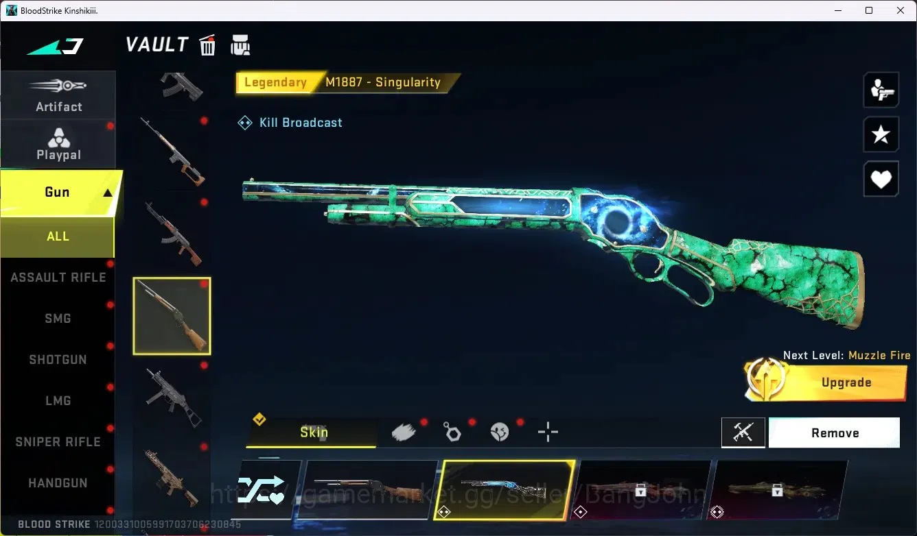 Blood Strike Accounts ASIA|Collab AK47 - Asuka[EVA]|Limited MP155-Hotbla image 12