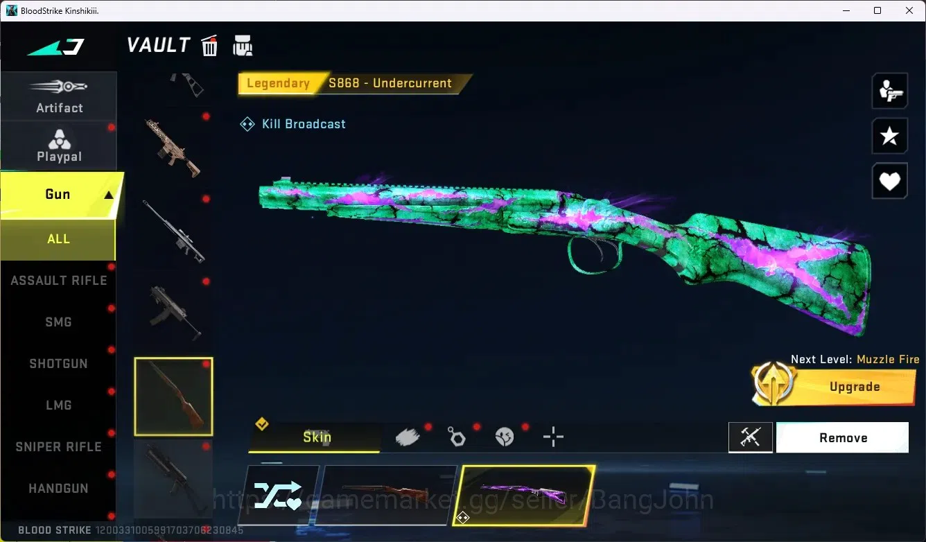 Blood Strike Accounts ASIA|Collab AK47 - Asuka[EVA]|Limited MP155-Hotbla image 14