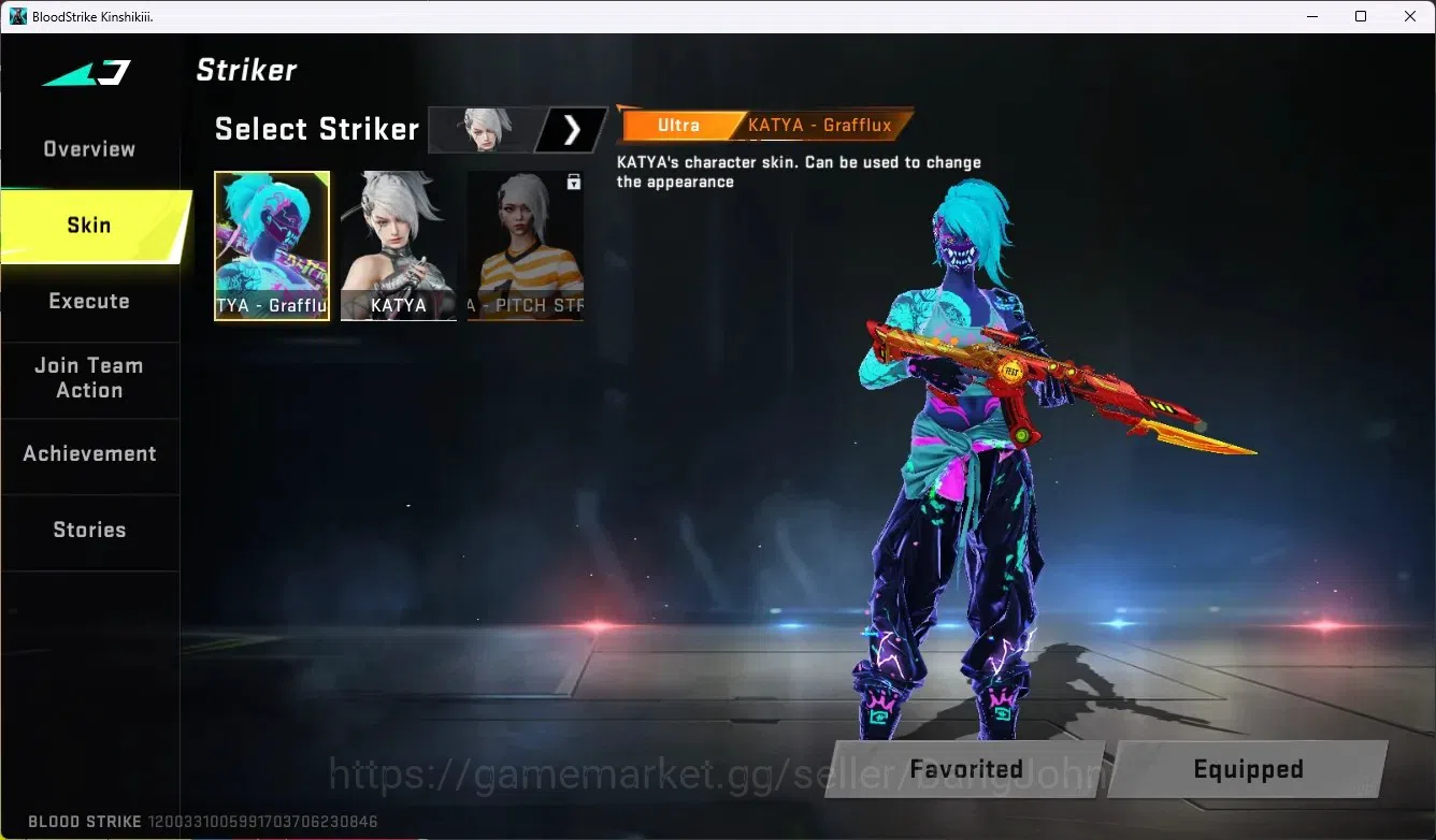 Blood Strike Accounts ASIA|Collab AK47 - Asuka[EVA]|Limited MP155-Hotbla image 17