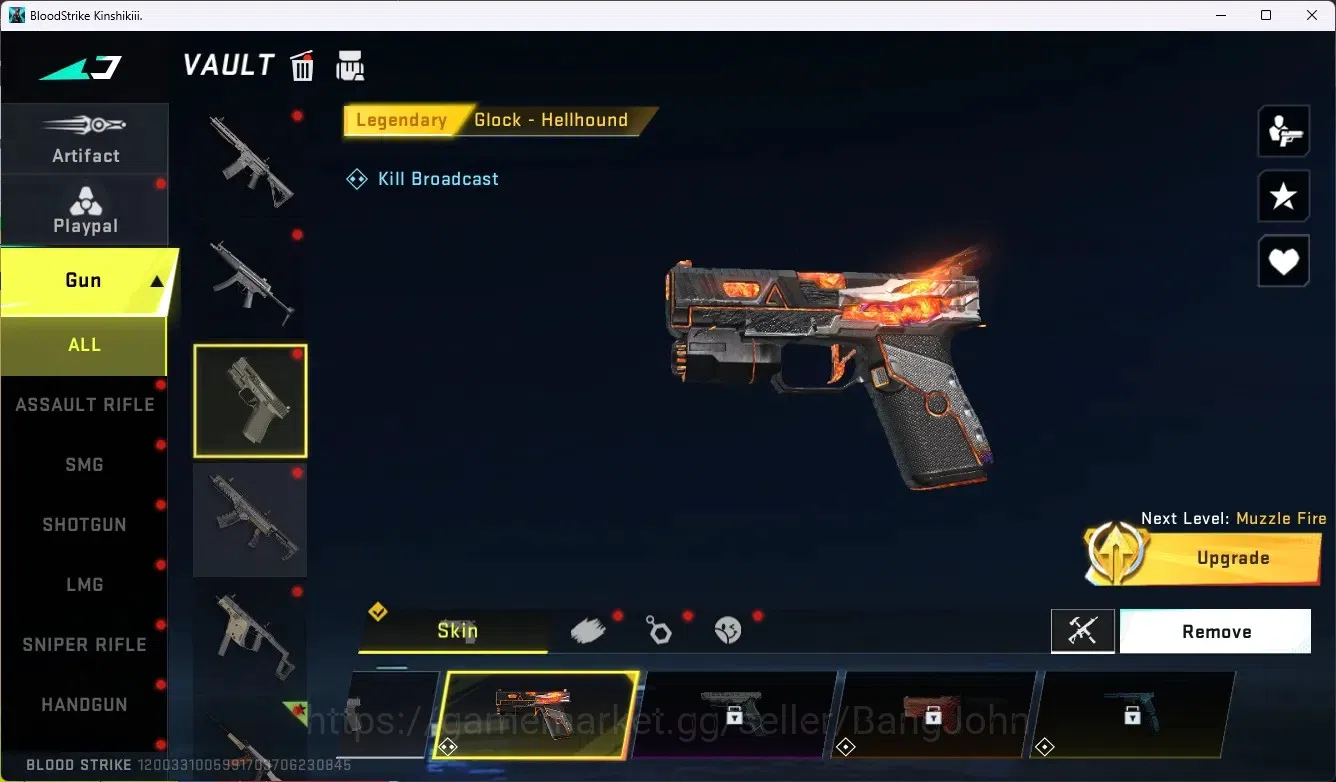 Blood Strike Accounts ASIA|Collab AK47 - Asuka[EVA]|Limited MP155-Hotbla image 5