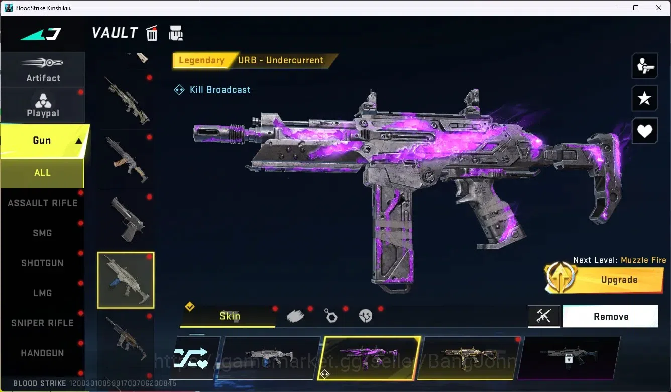 Blood Strike Accounts ASIA|Collab AK47 - Asuka[EVA]|Limited MP155-Hotbla image 6