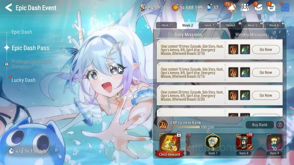 Epic Seven Accounts High-End Global Unverif|13ML (Straze, TML, Zio, Harsetti, etc)|PoH+Bless ON|SS 2.4K||Stove(ES812Z) 1