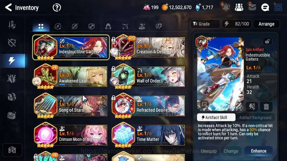Epic Seven Accounts Starter Global UnVerif|New Era|5 ML(Salome,Harseti,Etc)+Ab Fumyr,Estele,TA Coli,etc|PoH ON|540 16