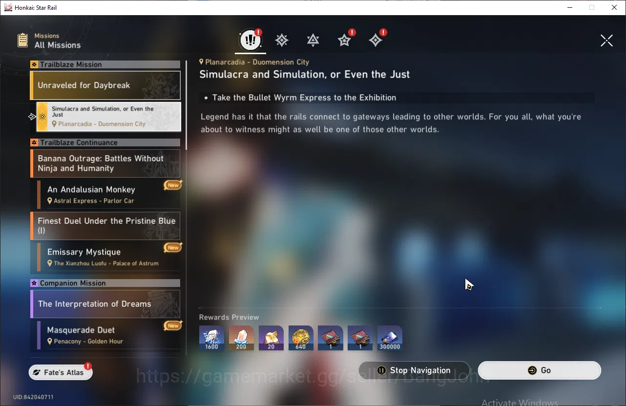 Honkai Star Rail Accounts ASIA | TL66 | 6 Lim | Prime DOT: Hysilens, Kafka,  image 3