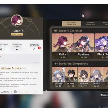 Honkai Star Rail End Game ASIA | TL66 | 6 Lim | Prime DOT: Hysilens, Kafka,  image 1